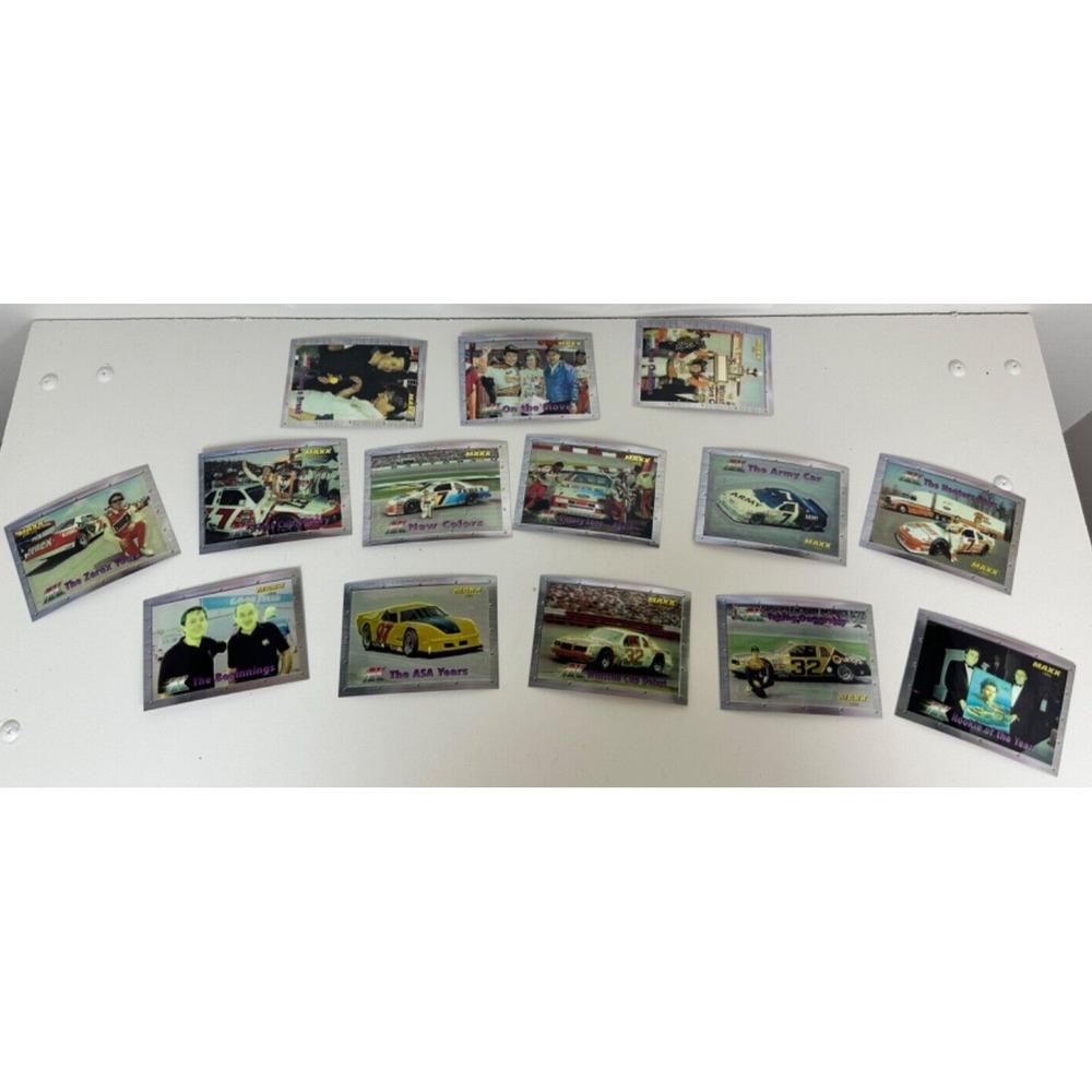 MAXX Race Cards Limited Edition '94 Nascar Alan Kulwicki Complete 14 Card Set